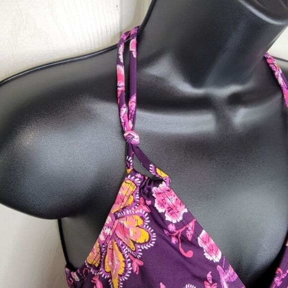 Motherhood Maternity floral tankini swimsuit size Large - Picture 5 of 8